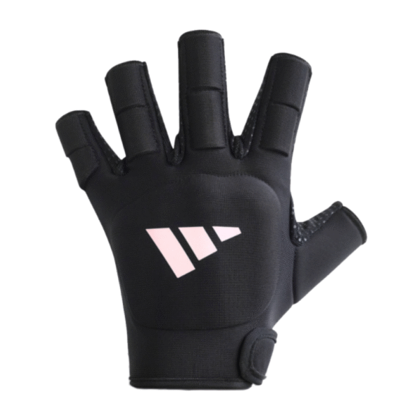 Guante Adidas dos falanges Negro/rosa