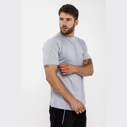 REMERA X-Trust Cotton Algodón Gris Hombre