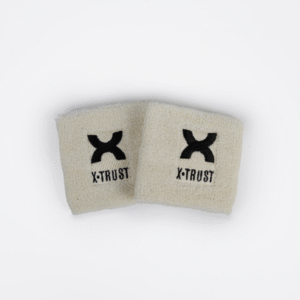 MUÑEQUERAS X-trust Classic Wristbands Off White Par
