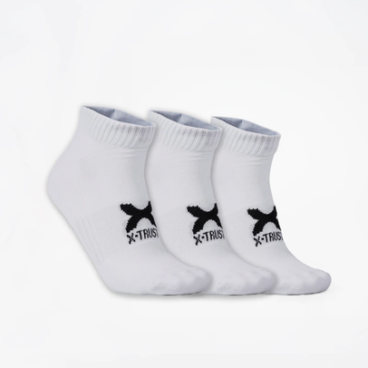Medias TRIPACK CAÑA BAJA X-Trust Blancas Hombre