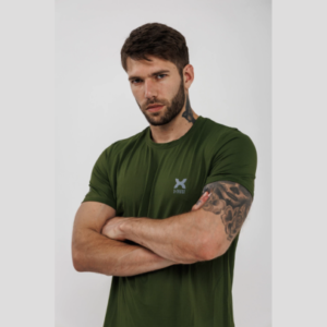 REMERA X-Trust Zurich Dry Fit Verde Militar