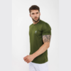 REMERA X-TRUST Verde Militar Dryfit Buenos Aires Hombre