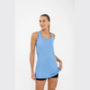 MUSCULOSA X-Trust Vestido Madrid Celeste Dama