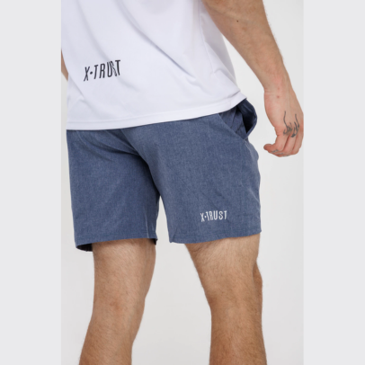 SHORT X-Trust Tulum Microfibra Elastizado Marino Melange